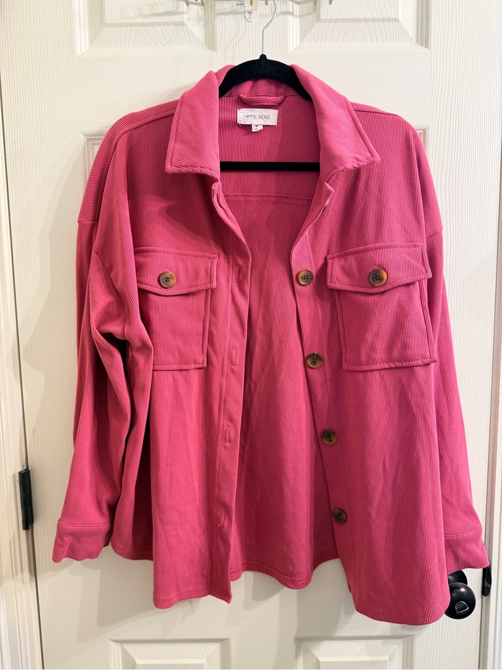 Pink Overshirt Jacket